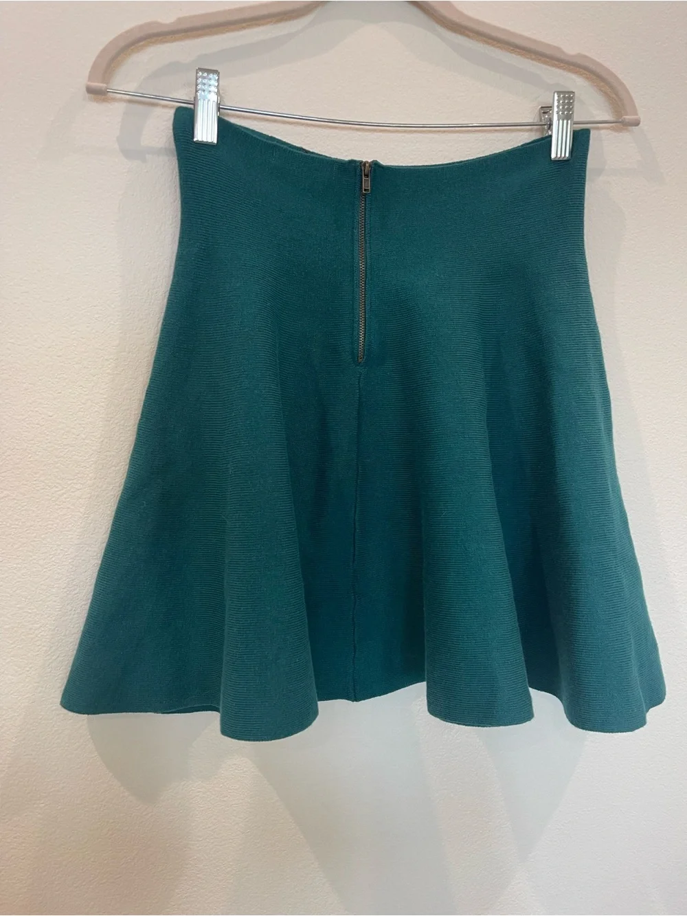 Very J Teal Circle Skirt
